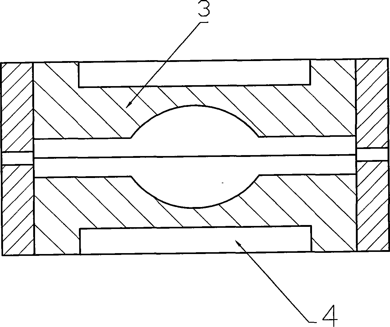 Manufacturing method for integrated liner of alumina ceramic metal halogen lamp