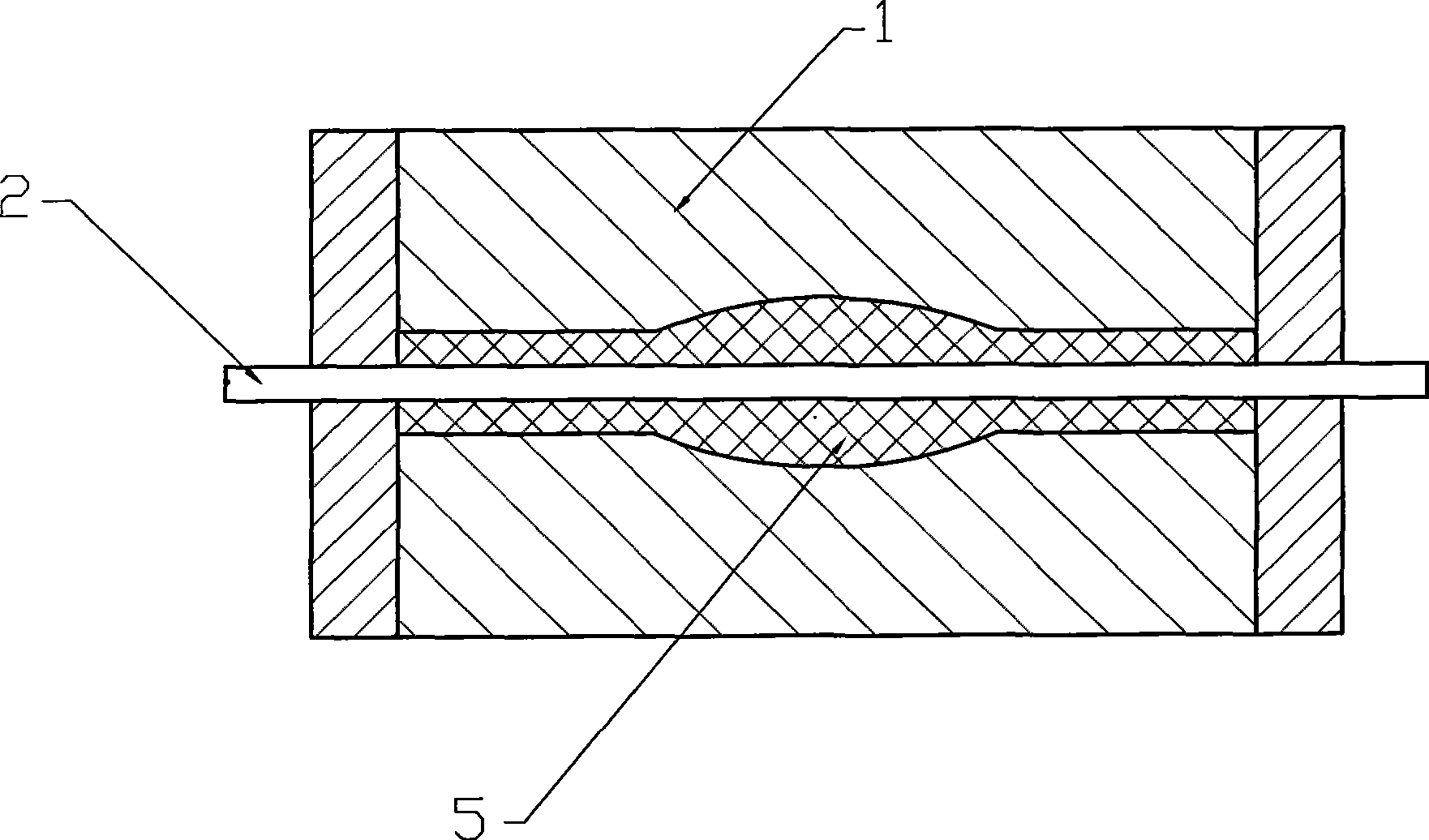 Manufacturing method for integrated liner of alumina ceramic metal halogen lamp