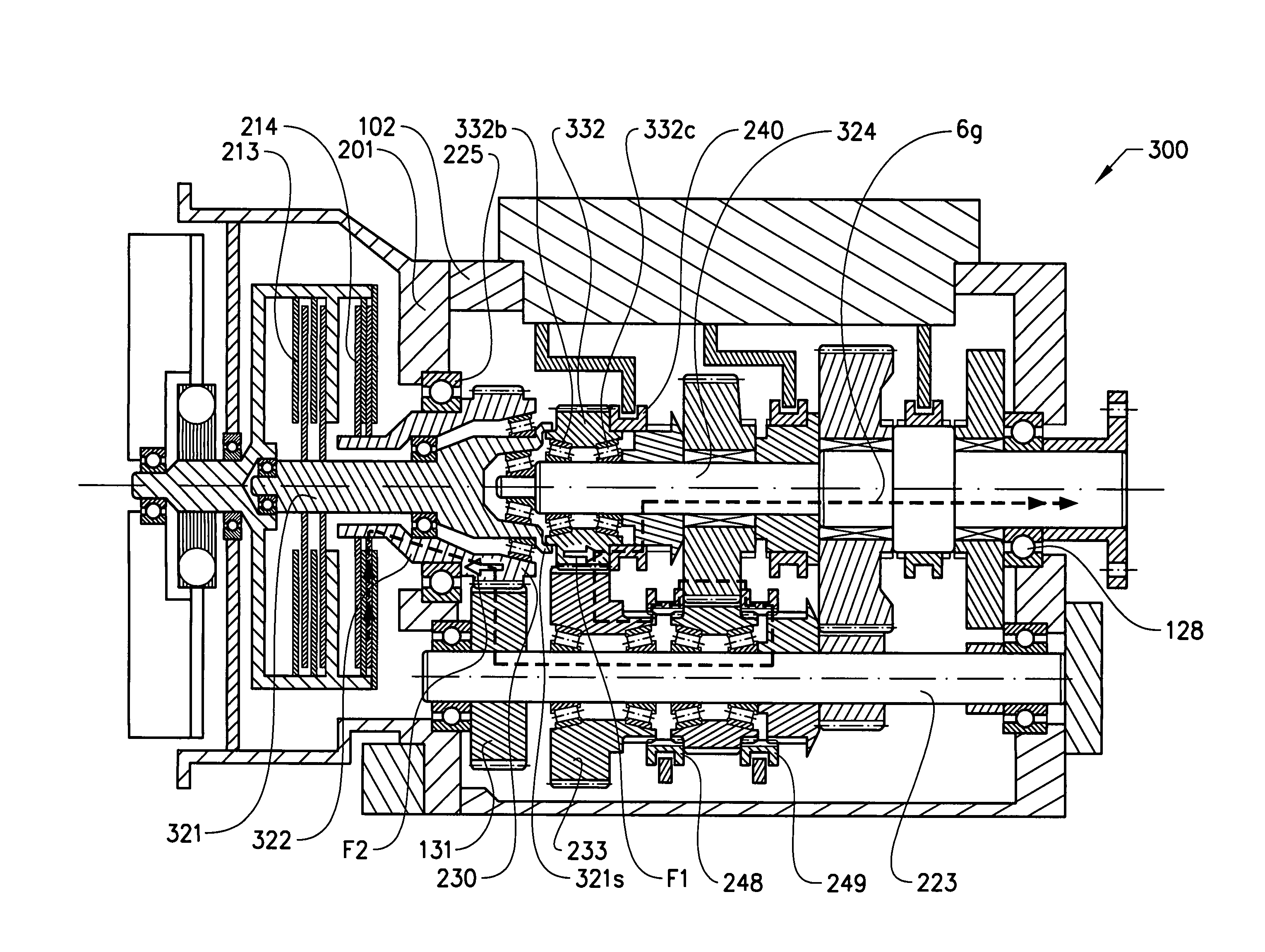 Dual clutch transmission