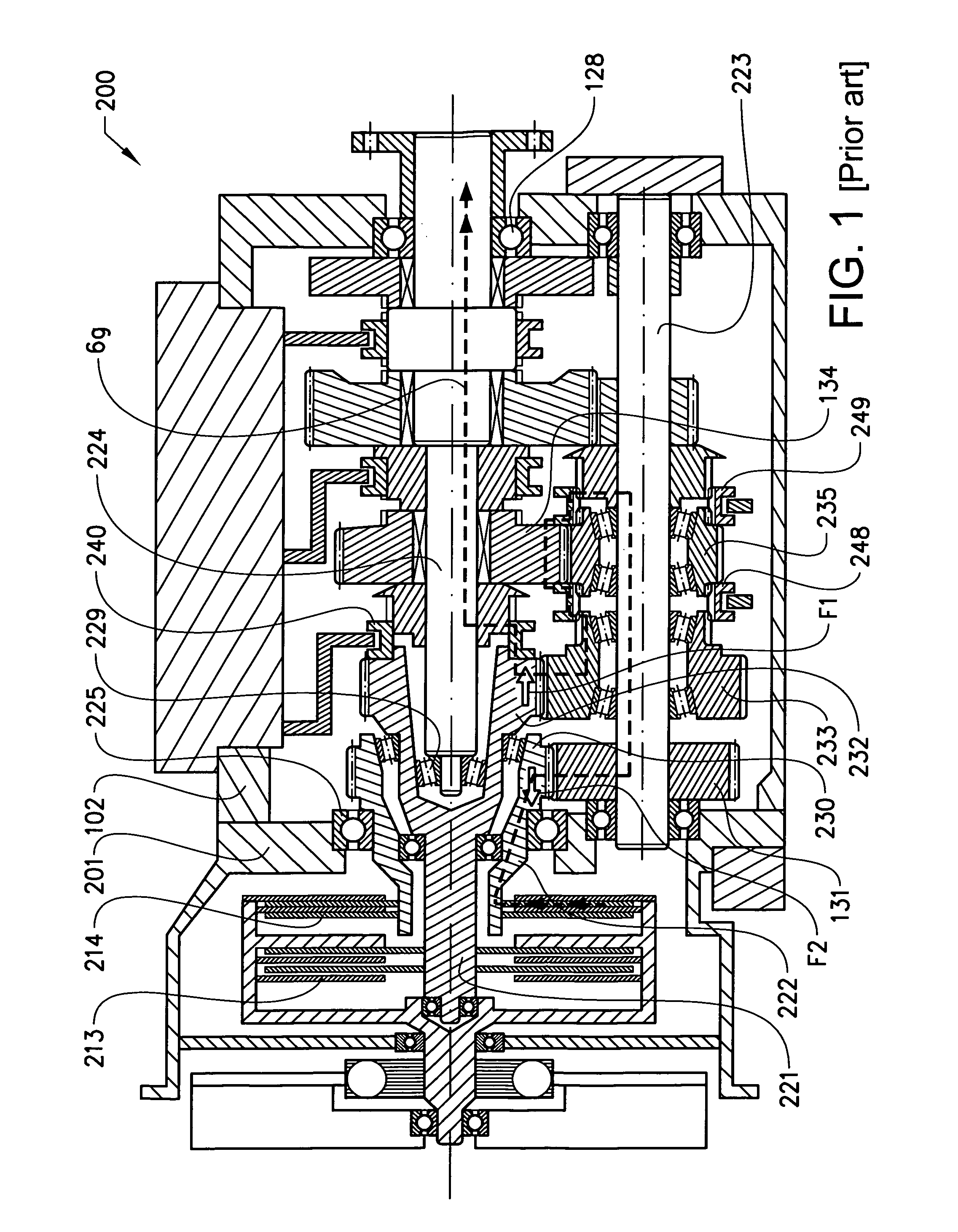 Dual clutch transmission