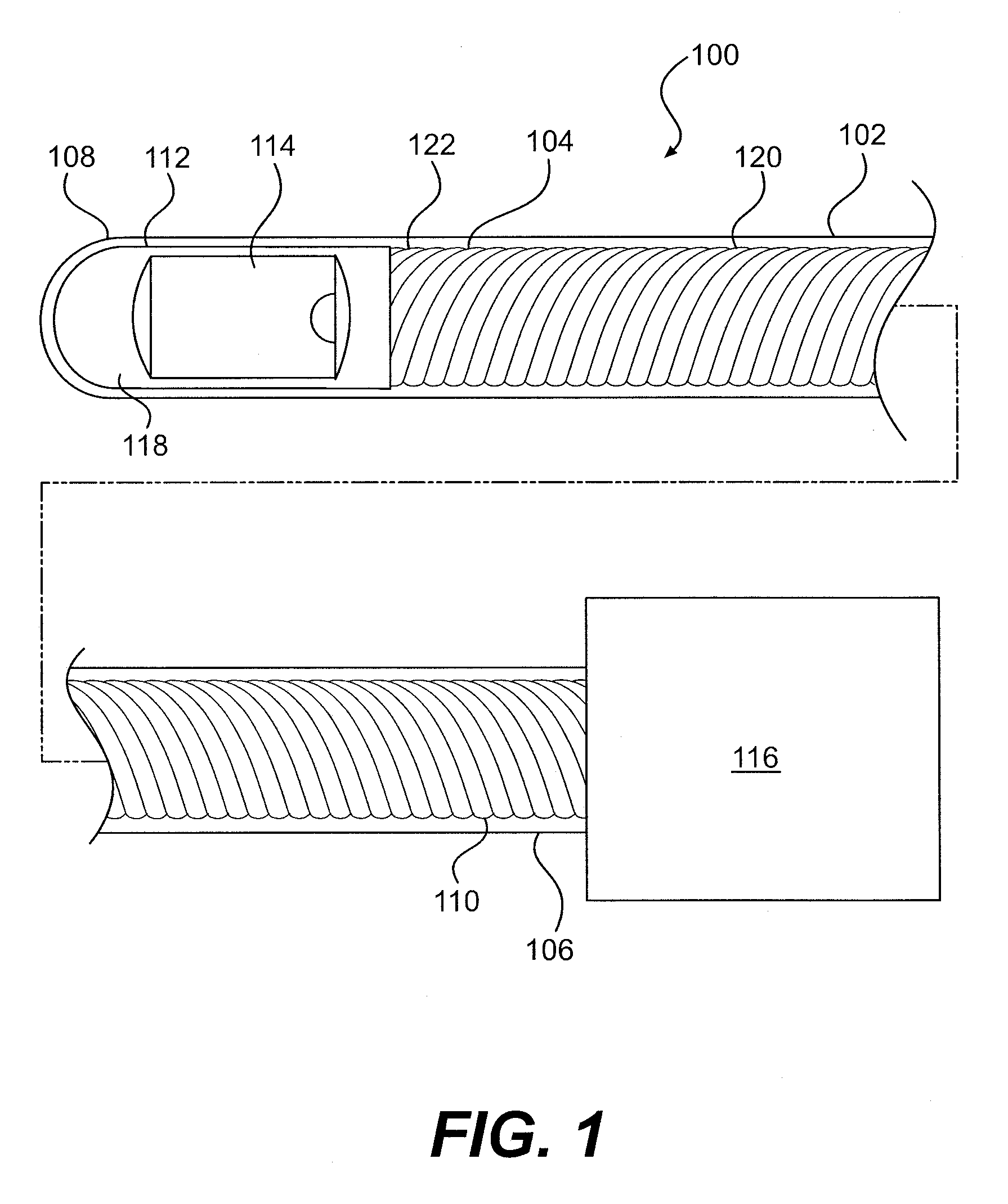 Rotational intravascular ultrasound probe and method of manufacturing the same