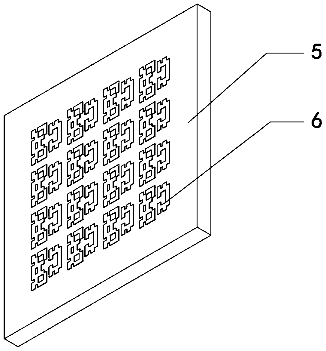 K-waveband metamaterial coating microstrip antenna based on topological optimization and design method