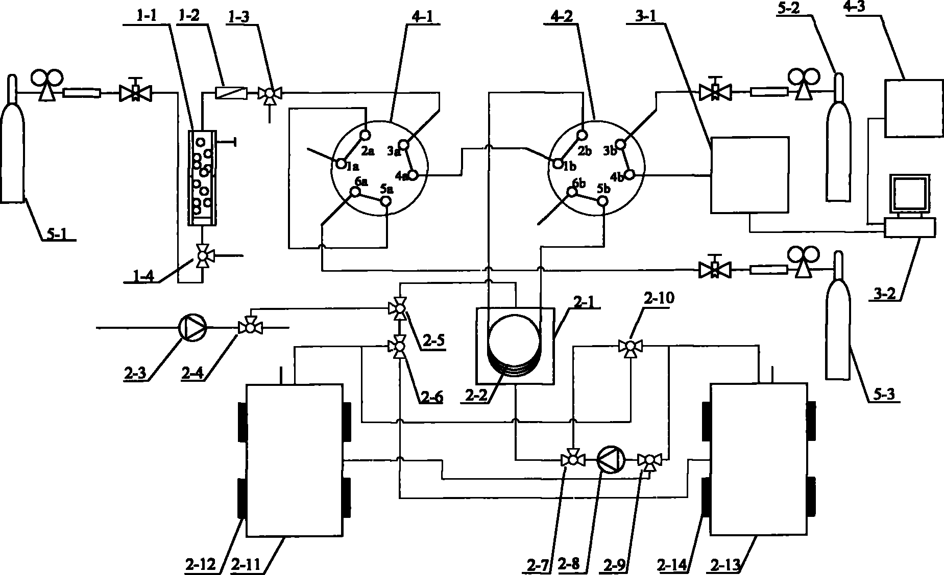 Device for detection of low-concentration Freon in seawater and production method thereof