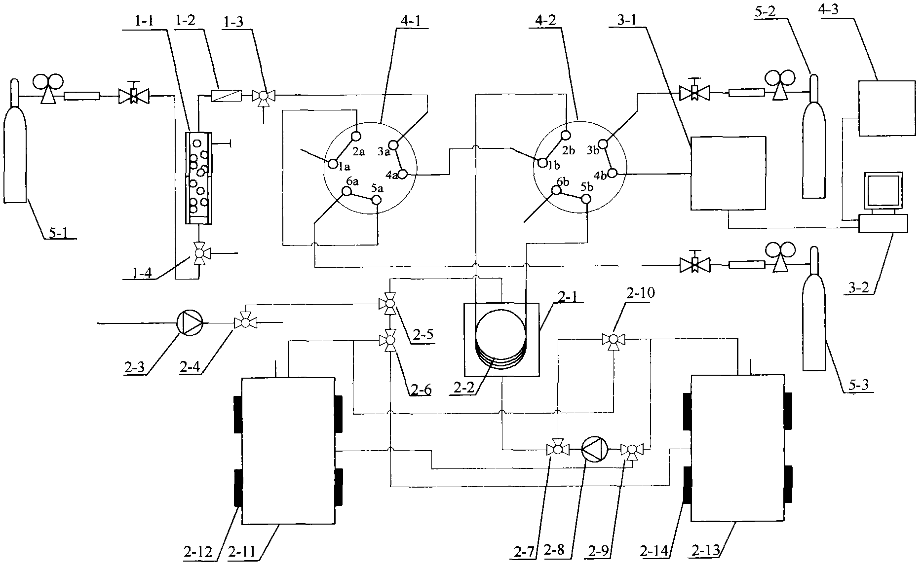 Device for detection of low-concentration Freon in seawater and production method thereof