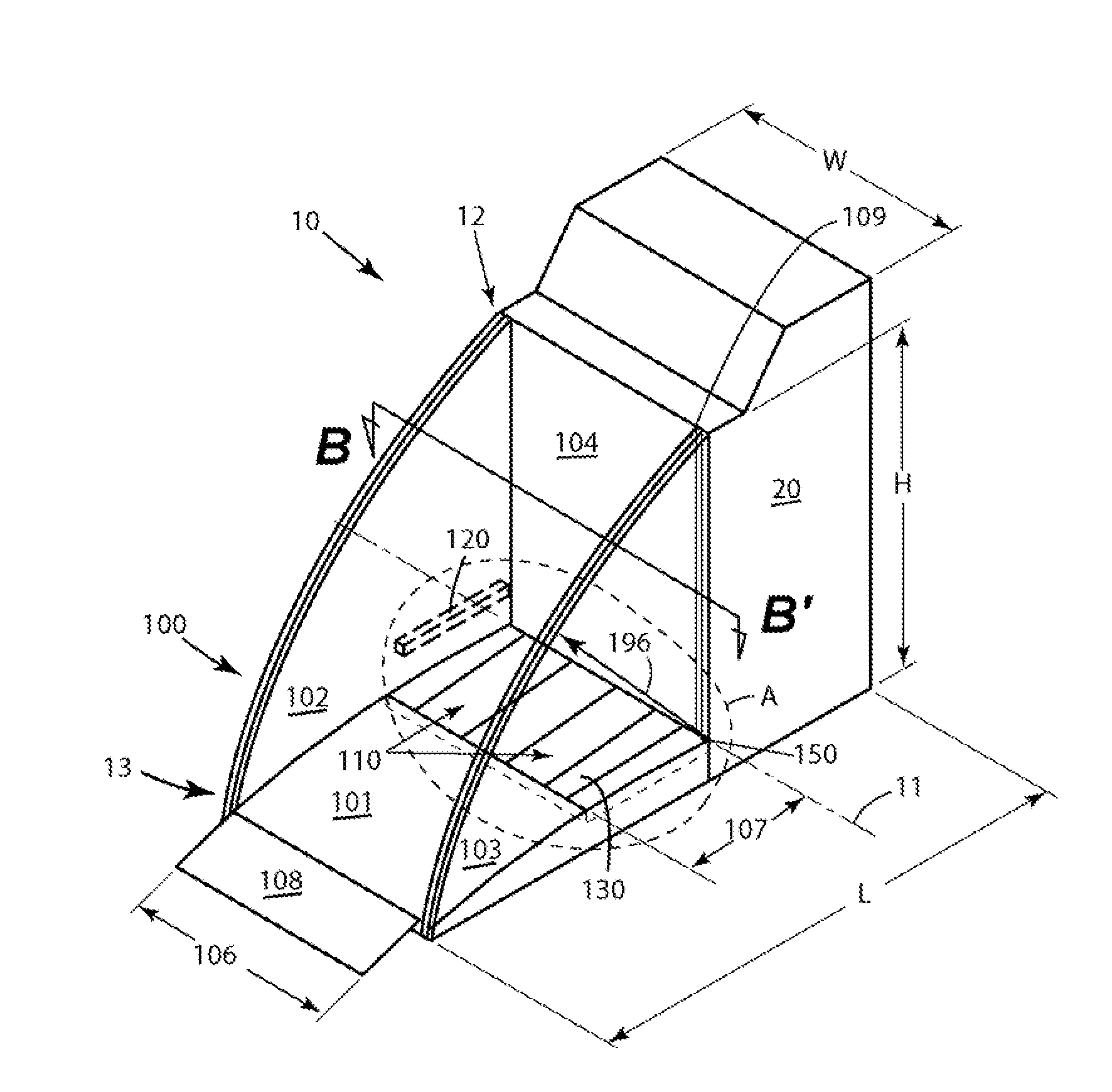 Apparatus and method for detecting metallic objects in shoes