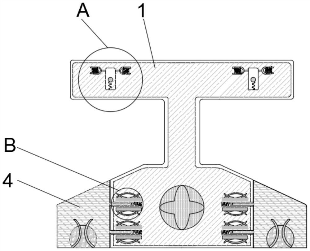 Display support used for information technology and having anti-shaking function