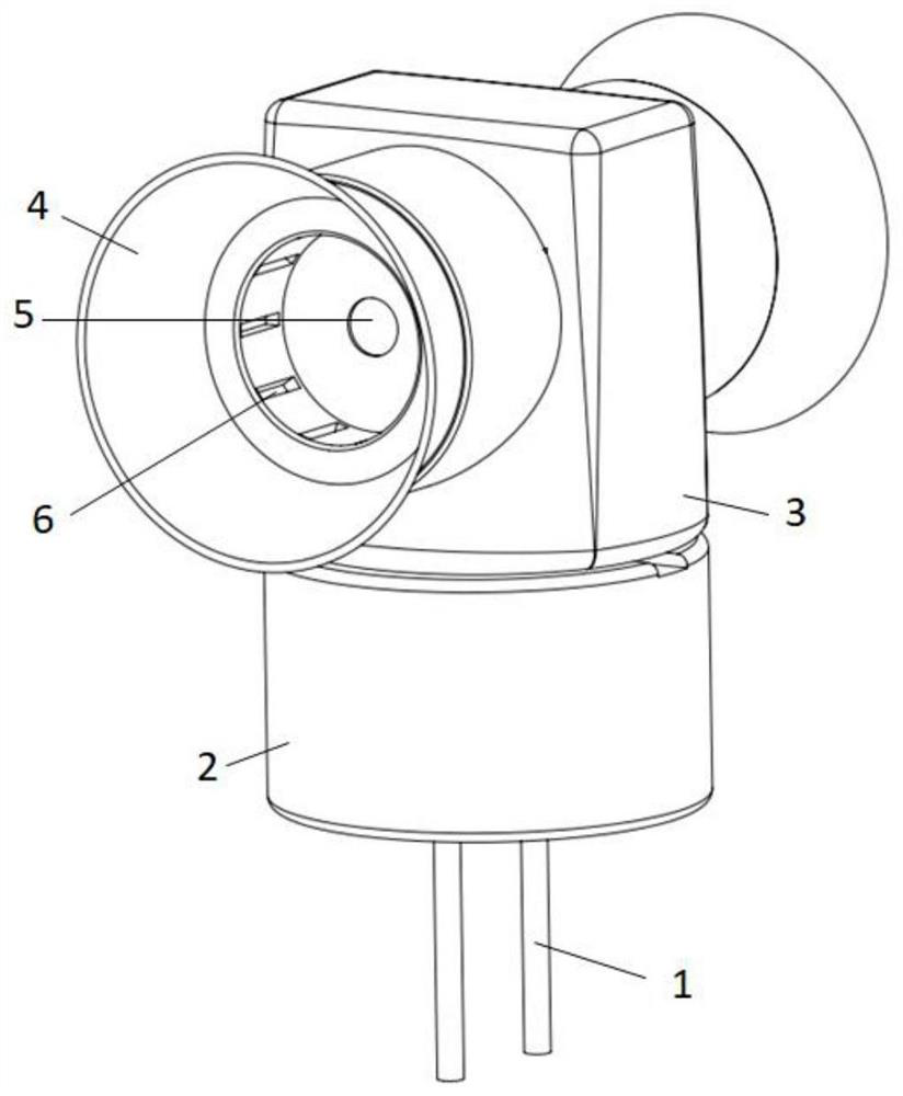 A noise-reducing strong-tone electronic buzzer and its control system and control method