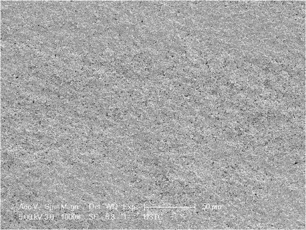 Carbon nanotube reinforced alumina ceramic composite material and preparation method thereof