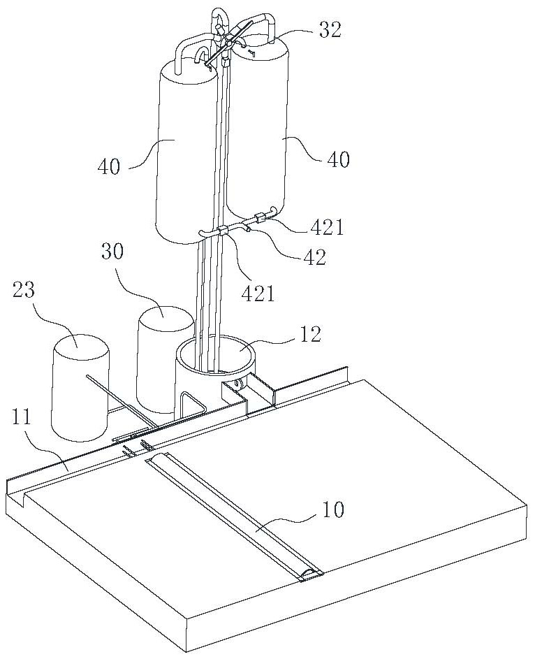 Low-lying pavement drainage system based on kinetic energy recovery