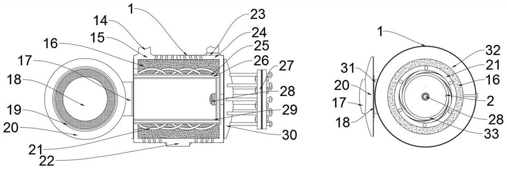 A vacuum carbonization furnace for graphite heat dissipation film production