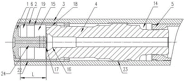 Air distribution system of rapid and energy-saving down-the-hole hammer for water well