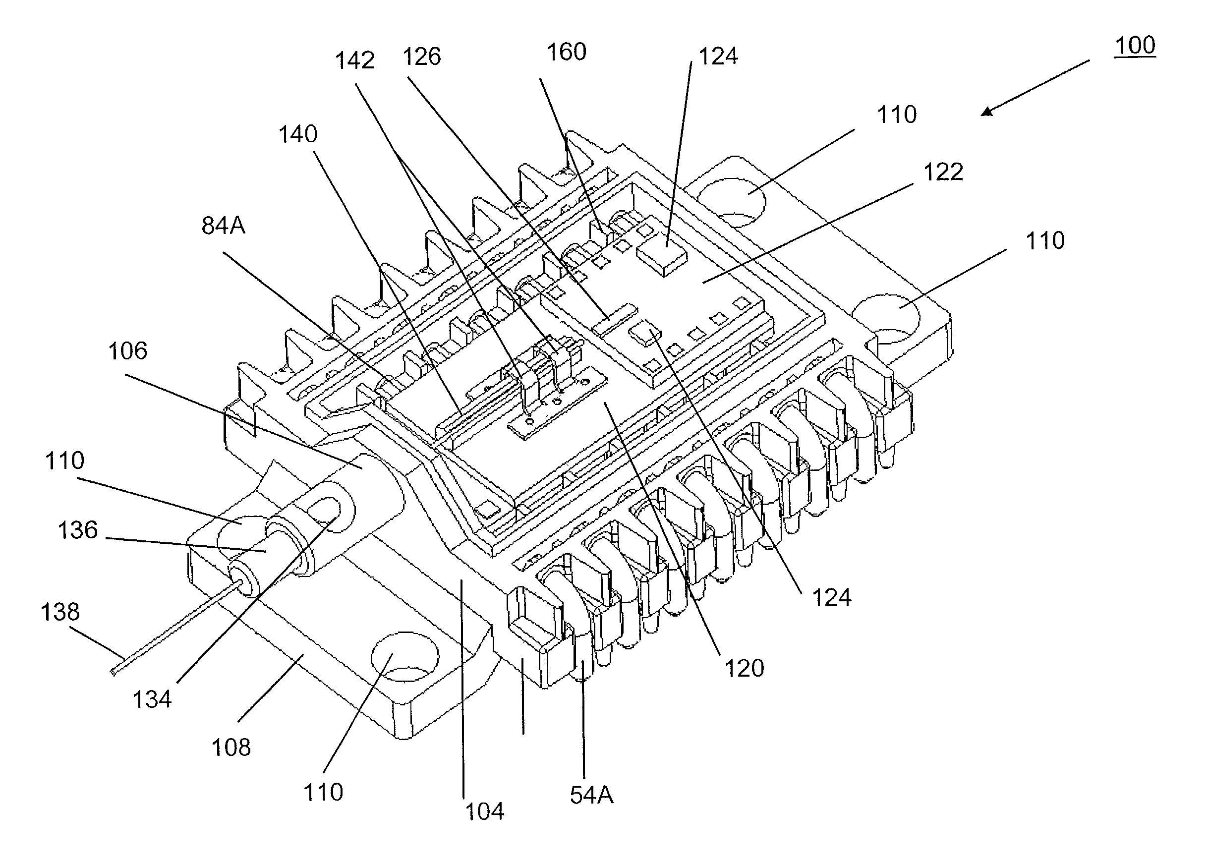 High performance optoelectronic packaging assembly