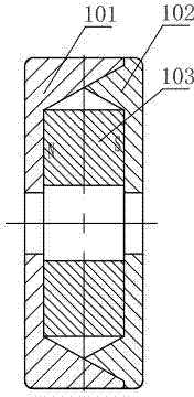 Novel permanent magnetism auxiliary exciter rotor structure