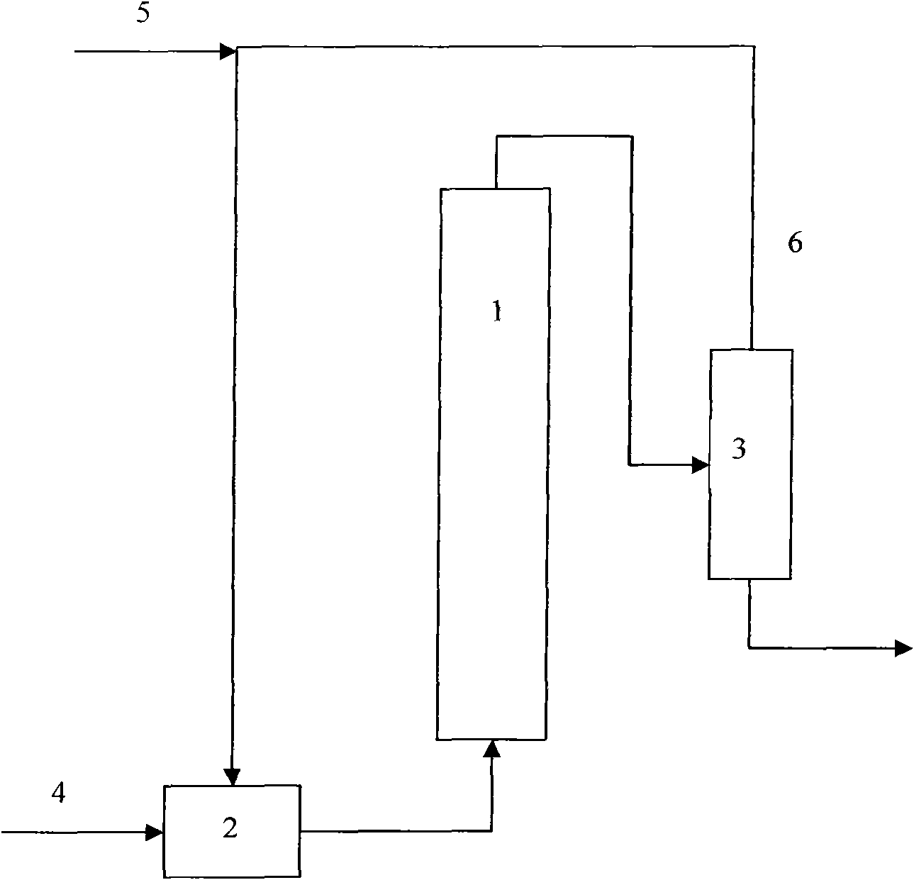 Method for enhancing mass transfer through suspension bed hydrogenation technology