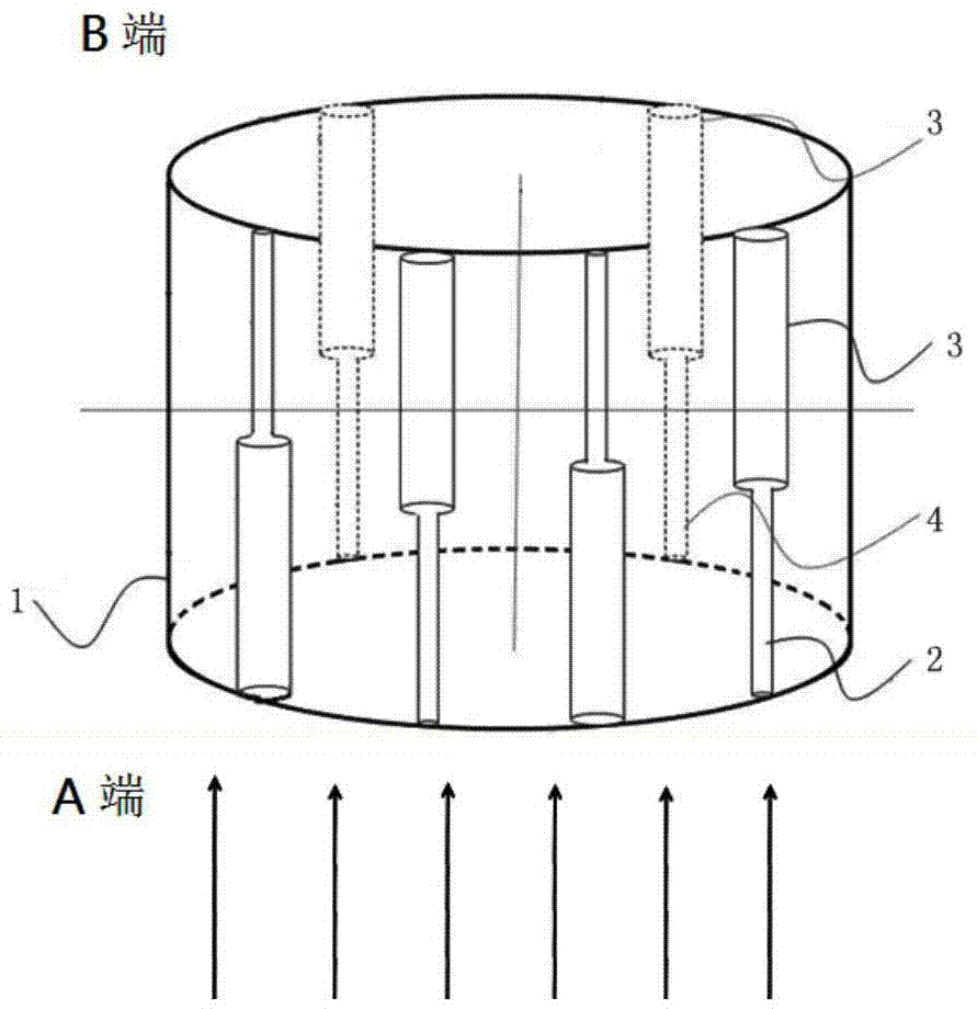 One-step injection-molded smoke filter