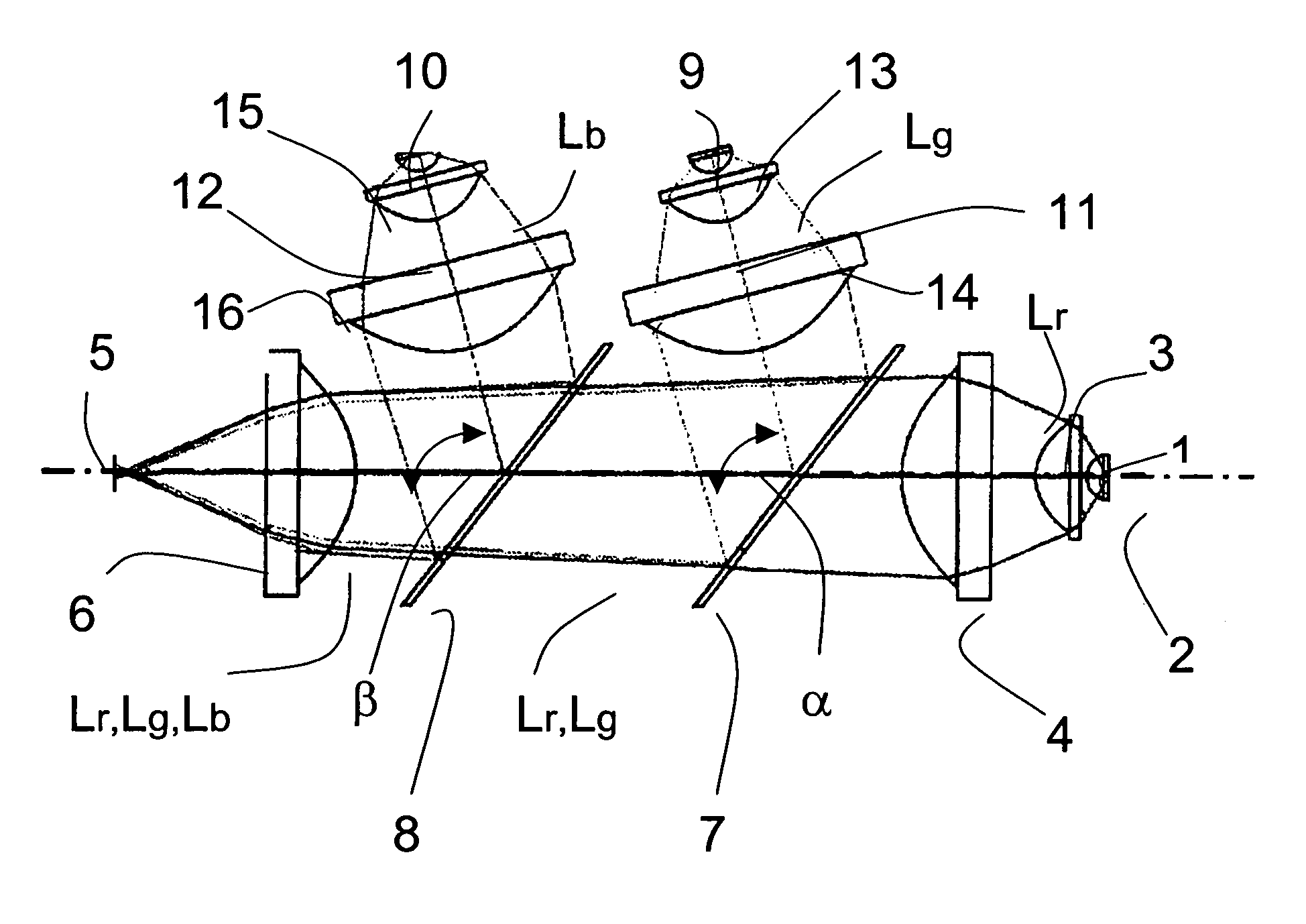 Illumination module for color display