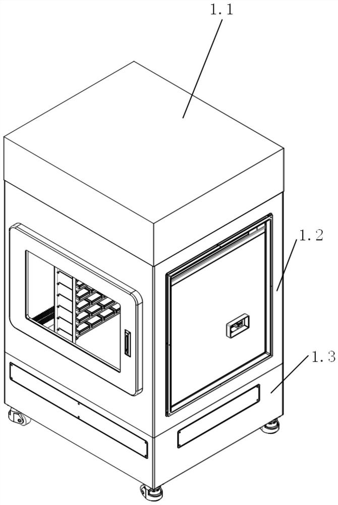 Cell passage batch culture and detection device and method