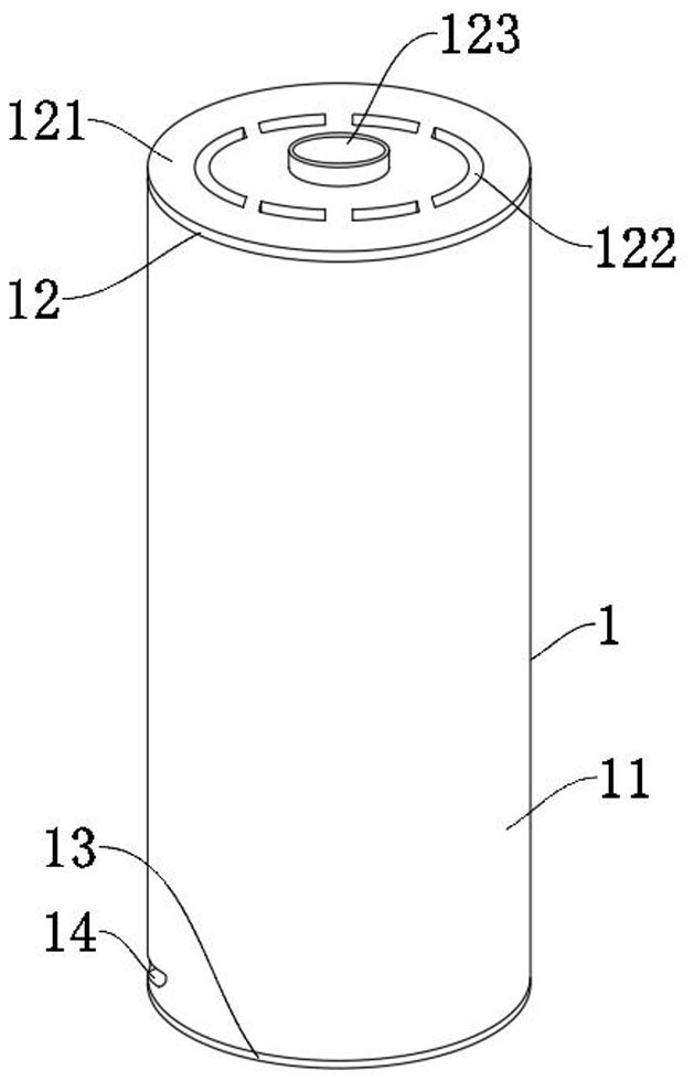 A tubular solid oxide fuel cell structure