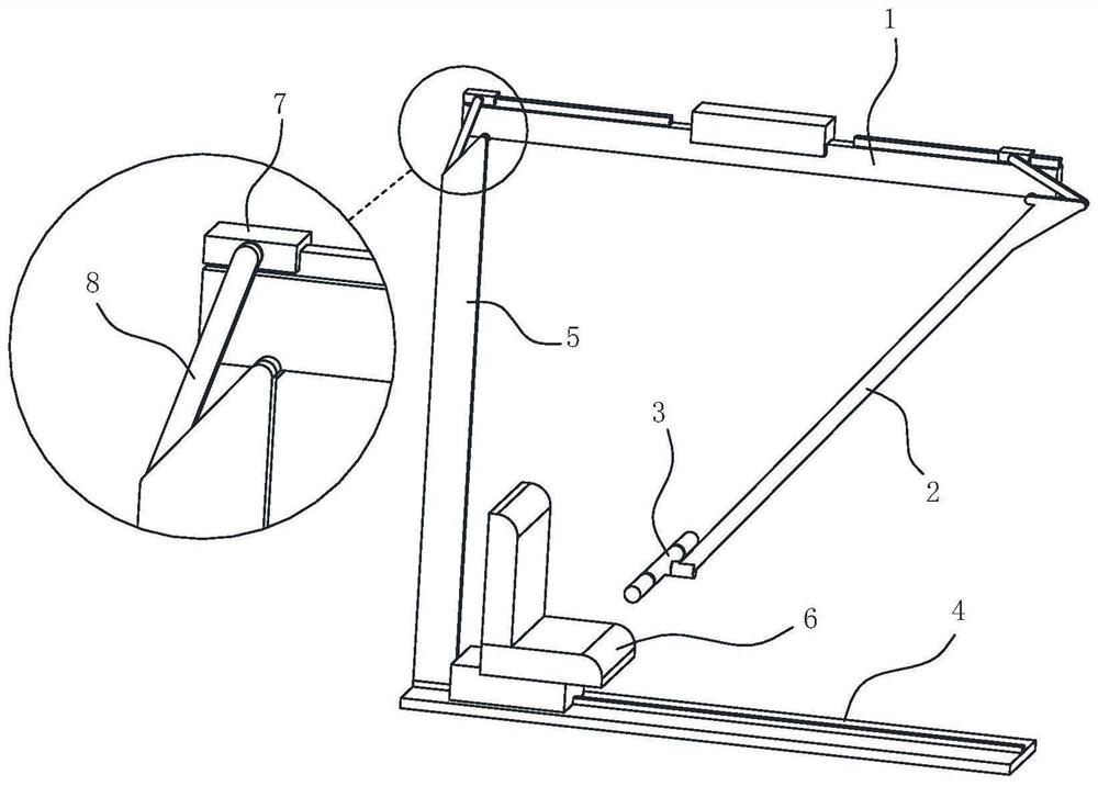 Flexible mechanical arm principle-based fitness equipment