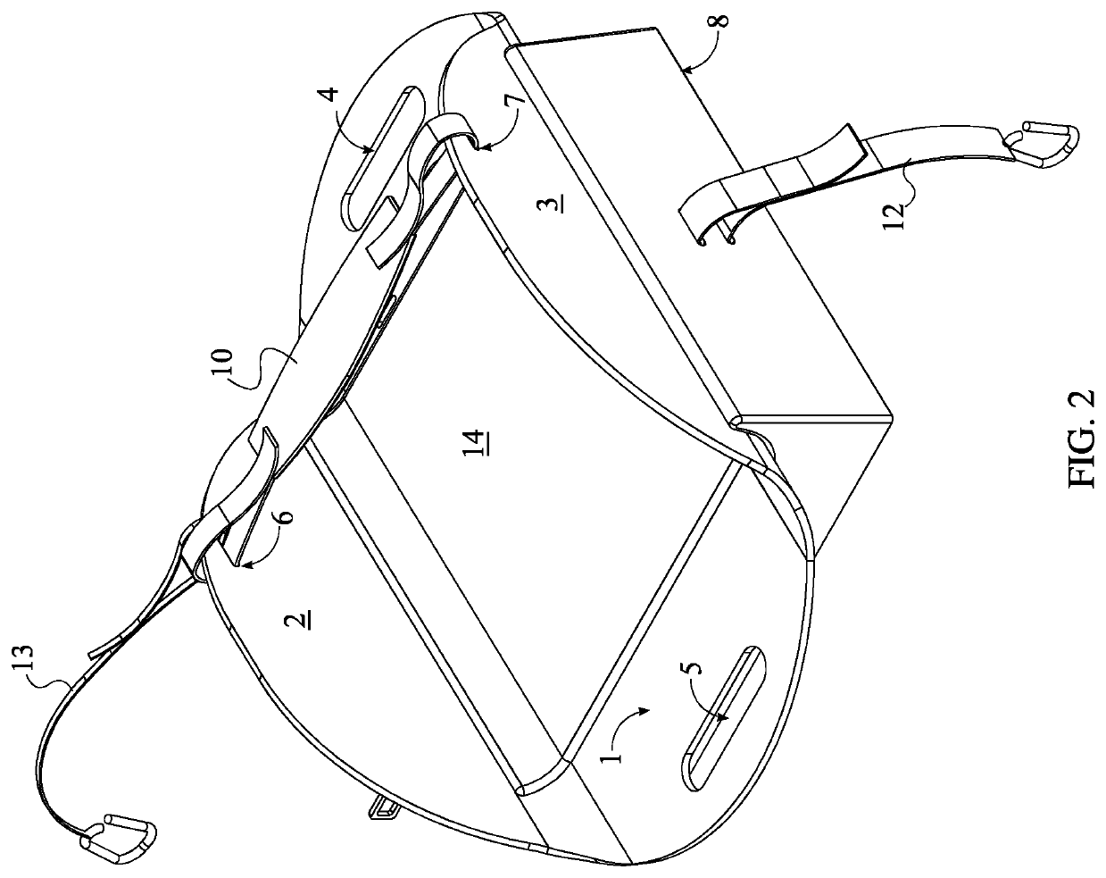 Car-Transportable Cradle for Injured Animals