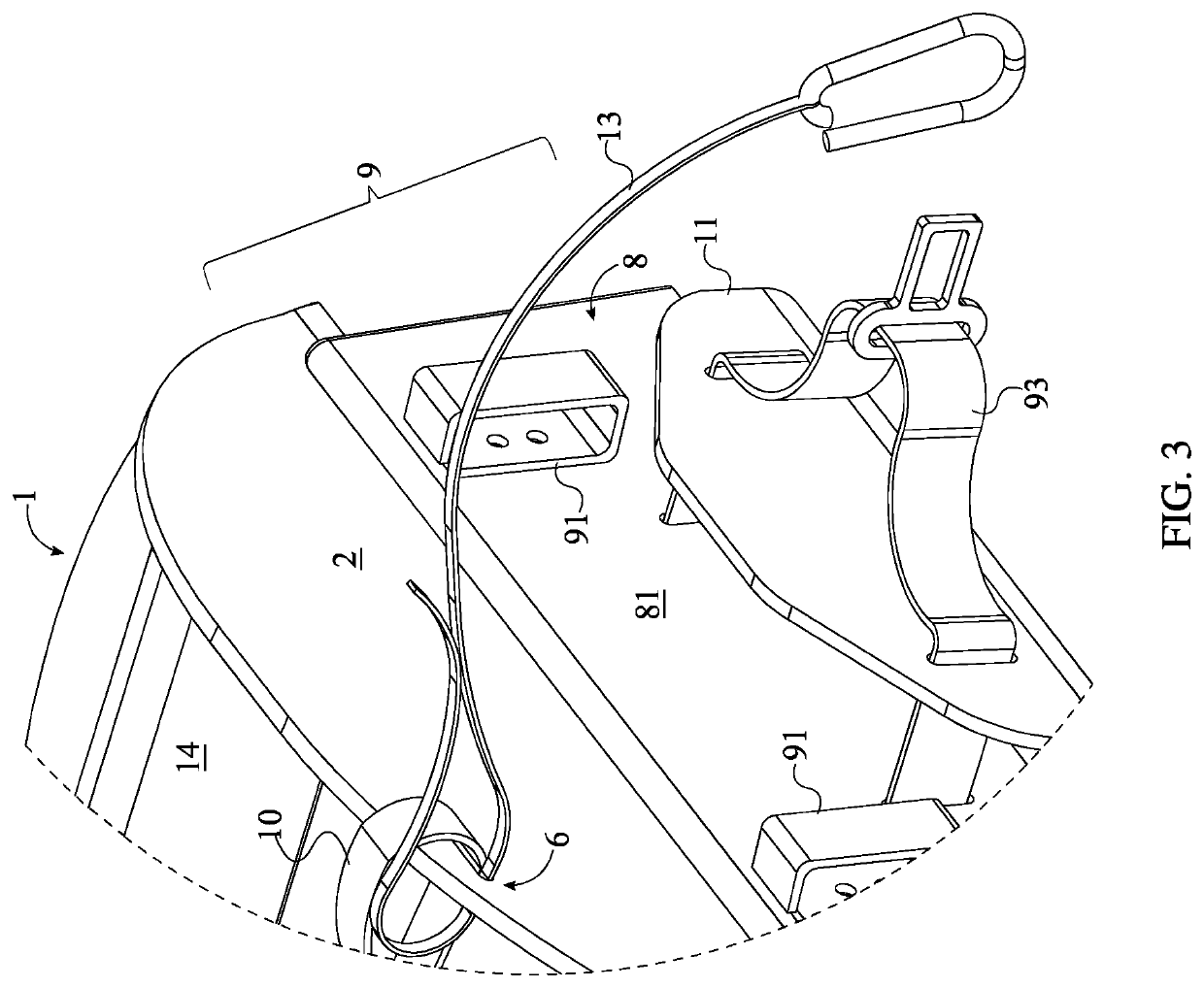 Car-Transportable Cradle for Injured Animals