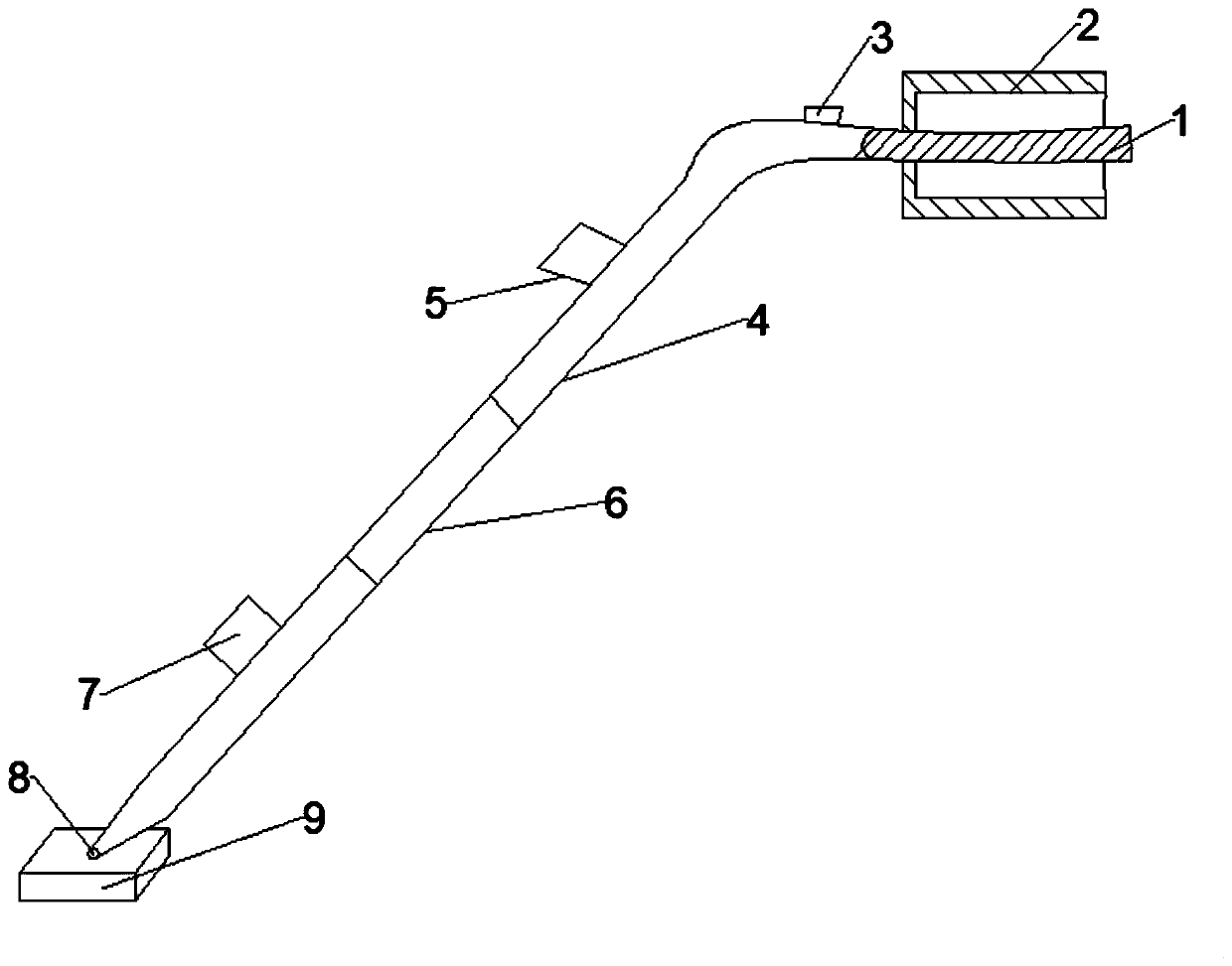 Intelligent blind guiding stick