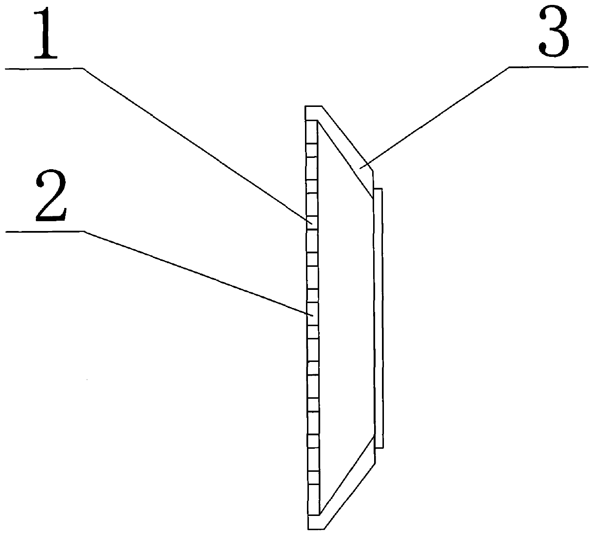 Water pump water inlet filter and flow divider of lotus root digging machine