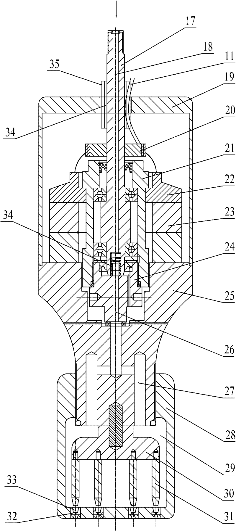 Traffic marker ultrasonic pulsed jet cleaning vehicle