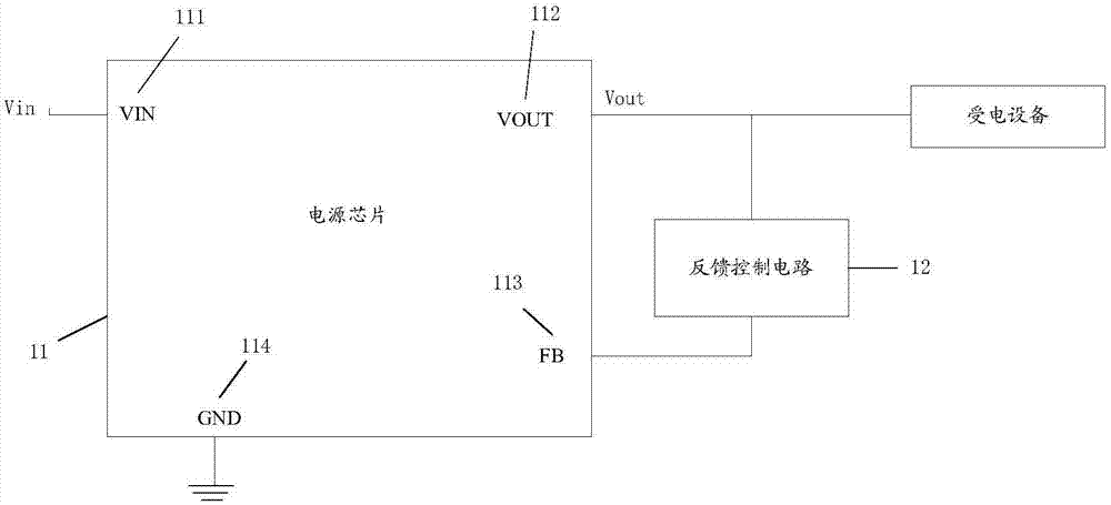 Power supply circuit, terminal and voltage output method