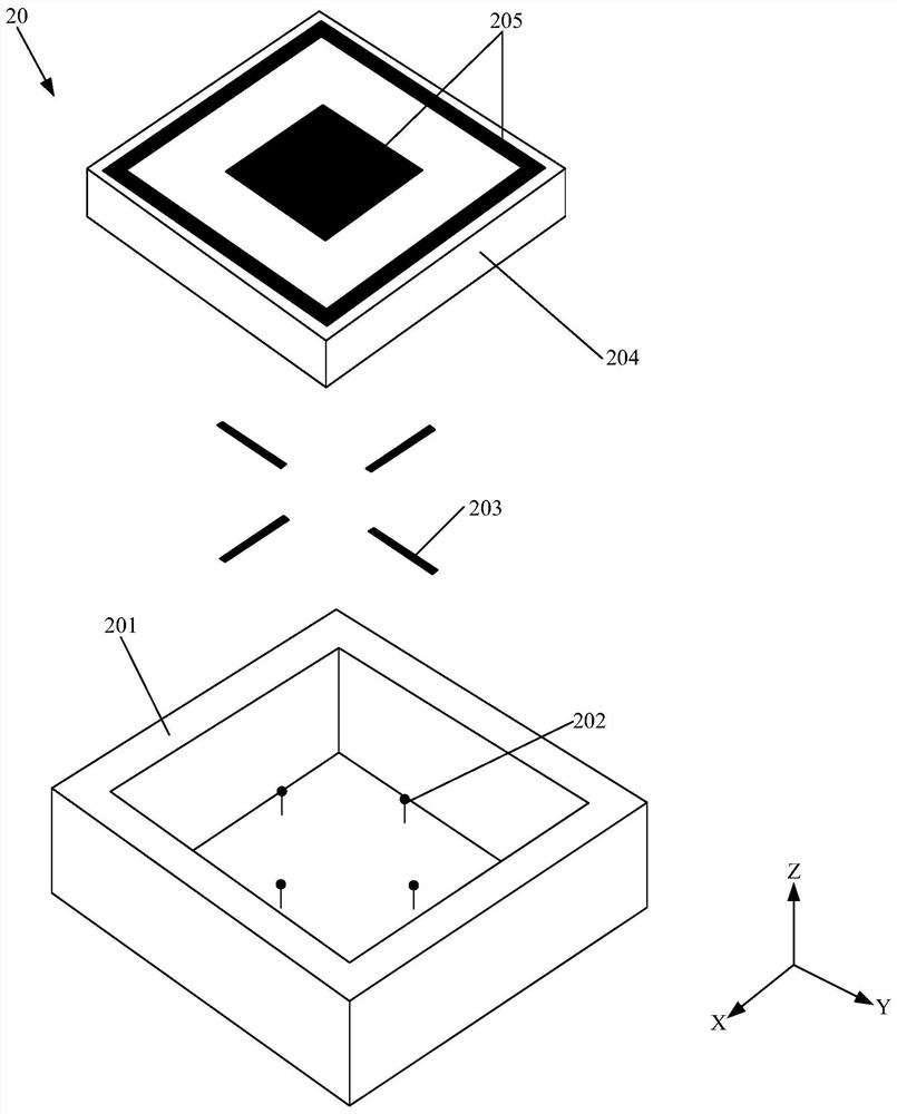 A kind of antenna unit and terminal equipment