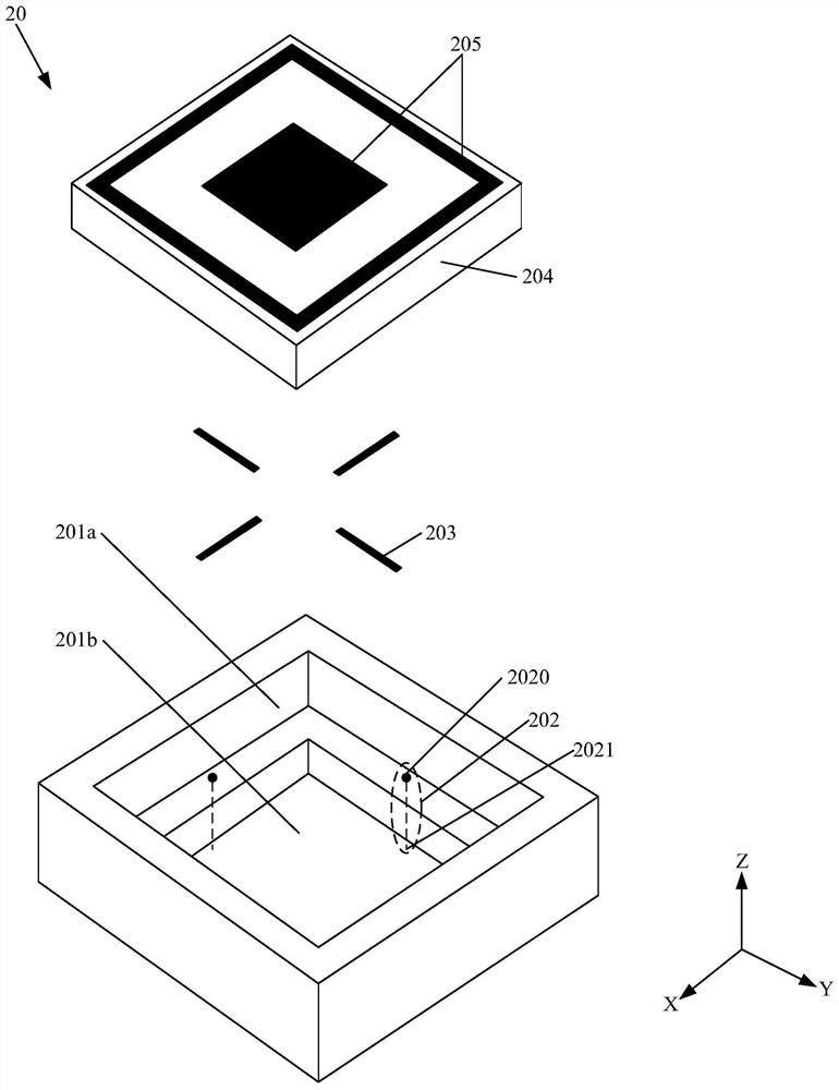 A kind of antenna unit and terminal equipment