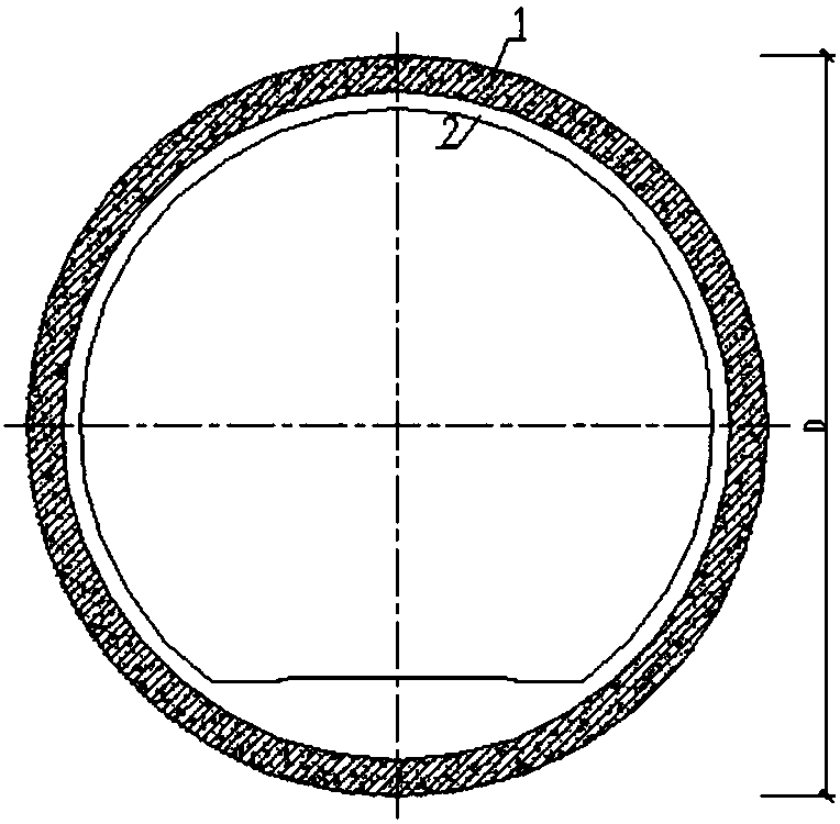 Double-layer lining shield tunnel deformation joint structure and shield tunnel