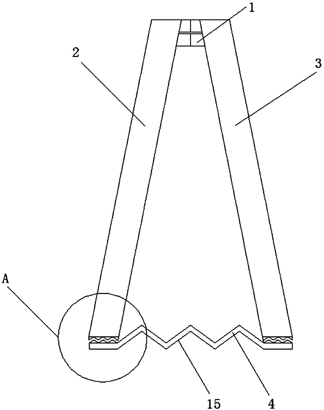 Matte type high-barrier flat-bottom-zipper nut packaging bag and preparation method thereof