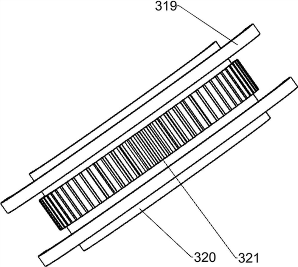 Petroleum pipeline outer wall paint brushing device capable of walking along pipeline