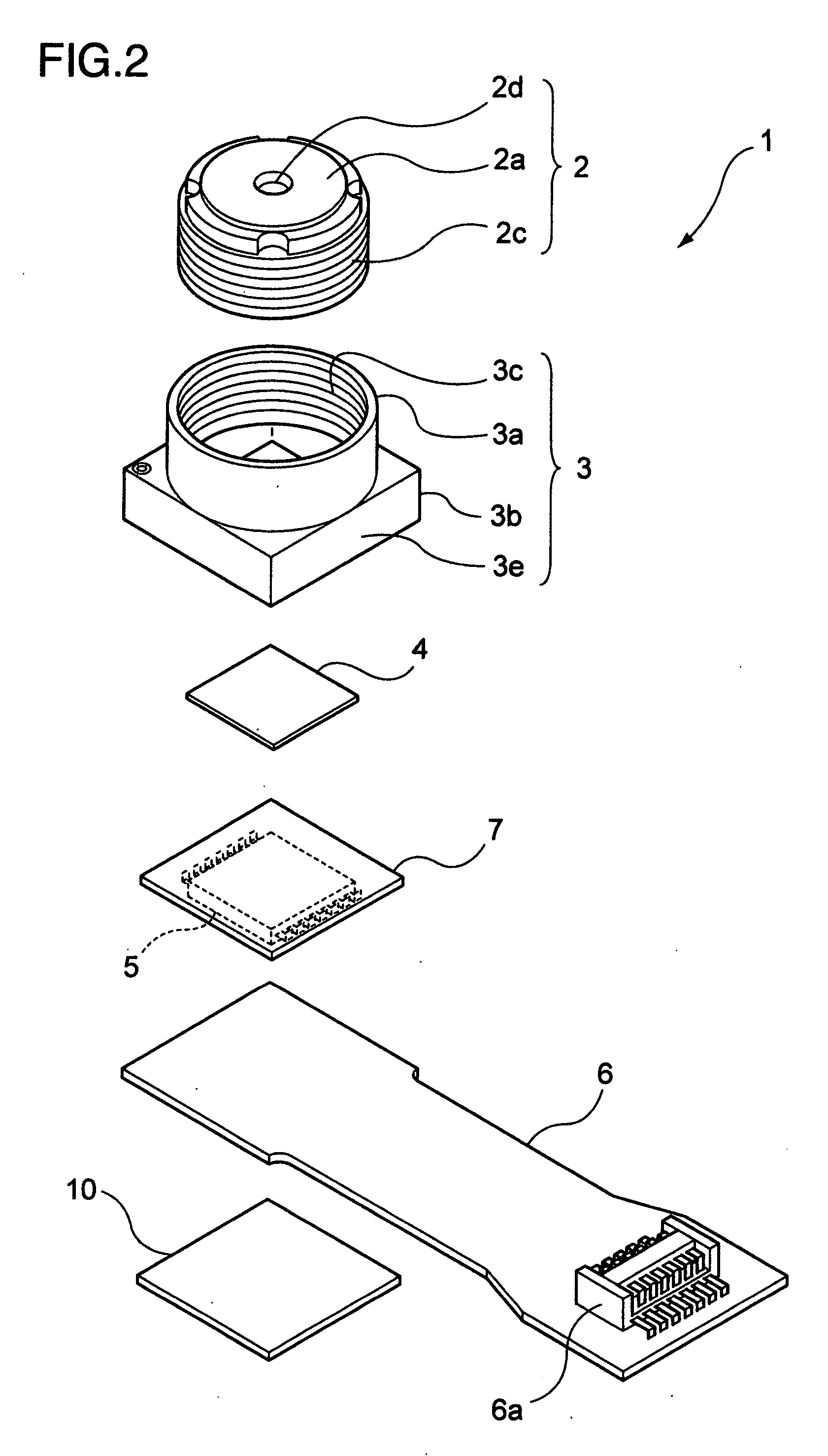 Camera module and imaging apparatus