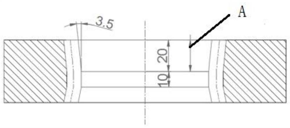 Large modulus spur gear precision forging cold finishing forming method and die