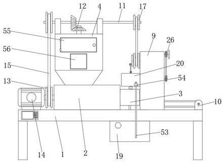 A pressure forming device for carbon production