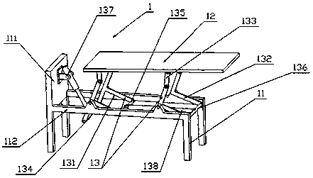 Device for training badminton takeoff