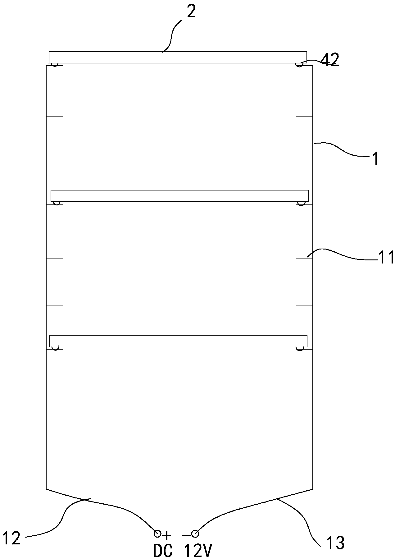 Shelf assembly used in refrigerator