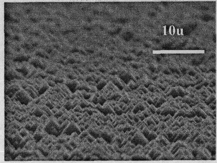 Velvet manufacturing solution of monocrystalline silicon additive