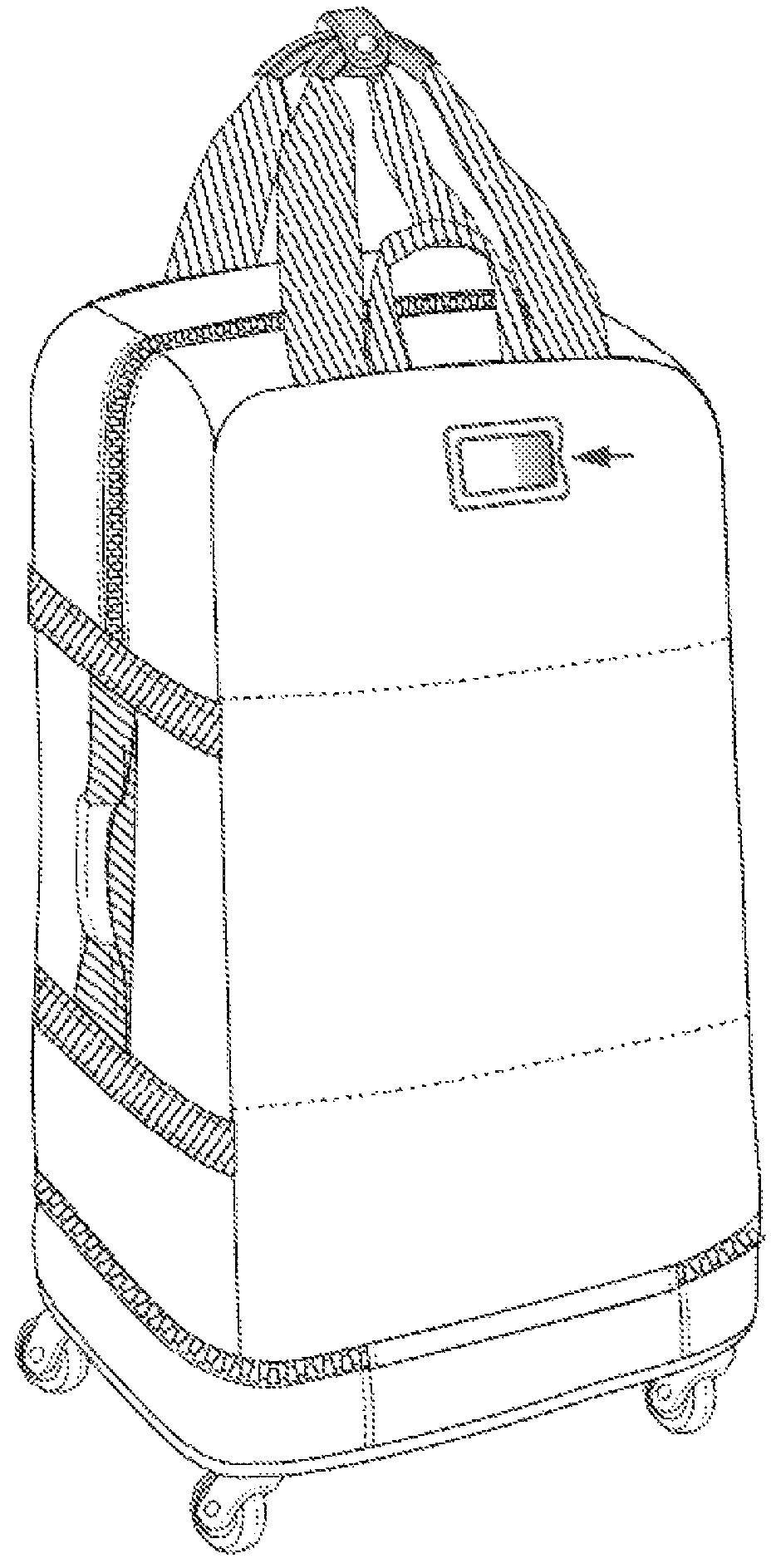 Folding duffle