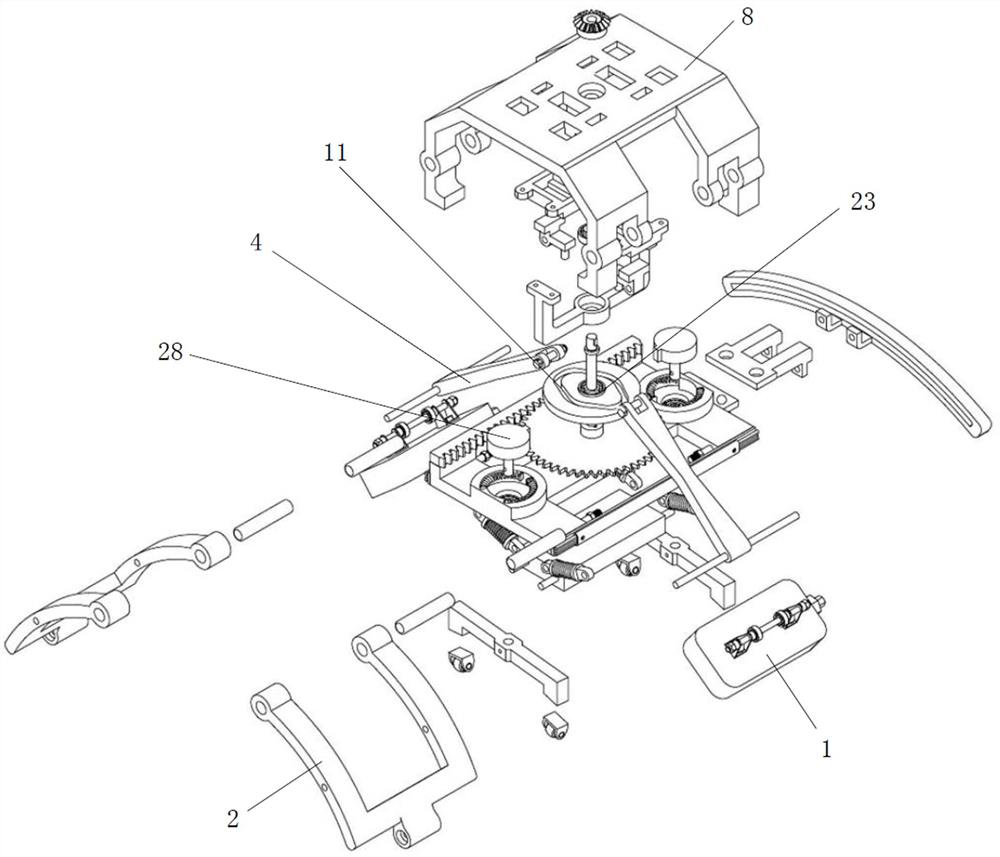 An external pipeline inspection robot and walking method