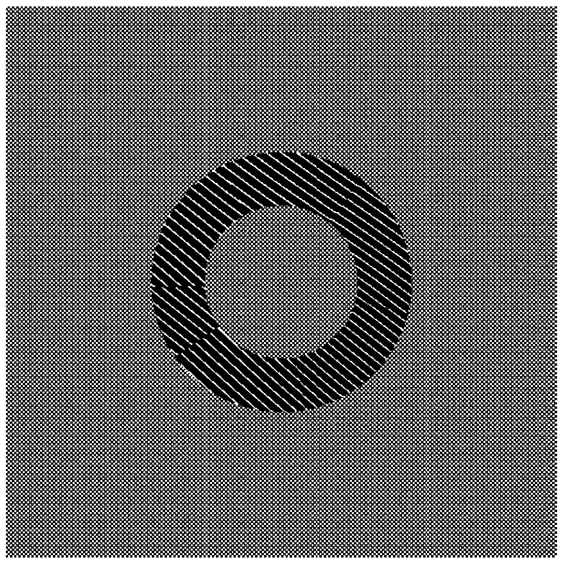 Phase mask plate of integer-order vortex beam with fractional-order vortex profile and optical path system