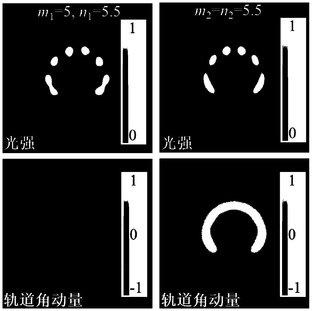 Phase mask plate of integer-order vortex beam with fractional-order vortex profile and optical path system