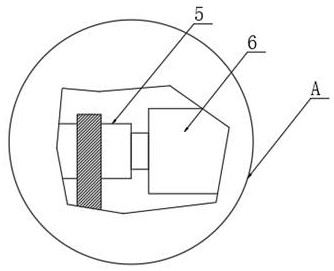 A scaffold for transporting materials