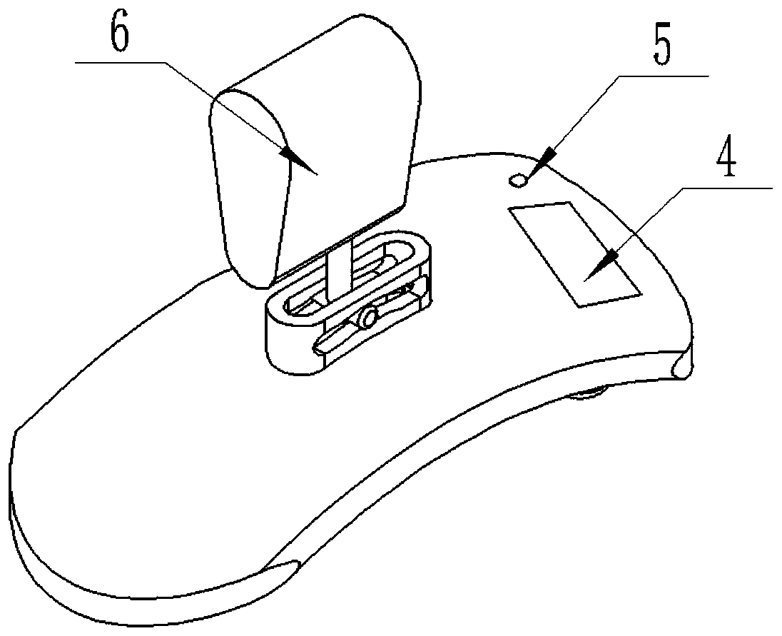 Device for stopping bleeding through pressing