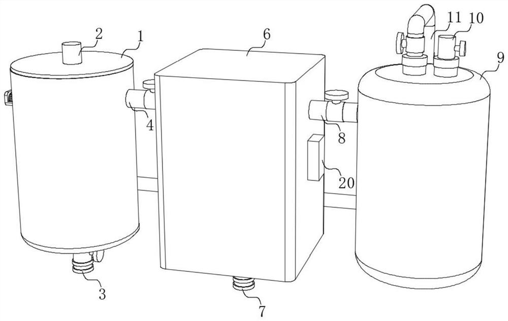 Carbon dioxide supercritical fluid extraction device with heat recovery function