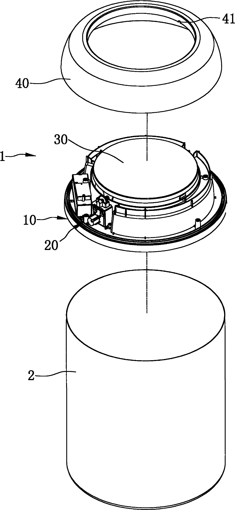 Garbage can cover capable of automatically opening cover