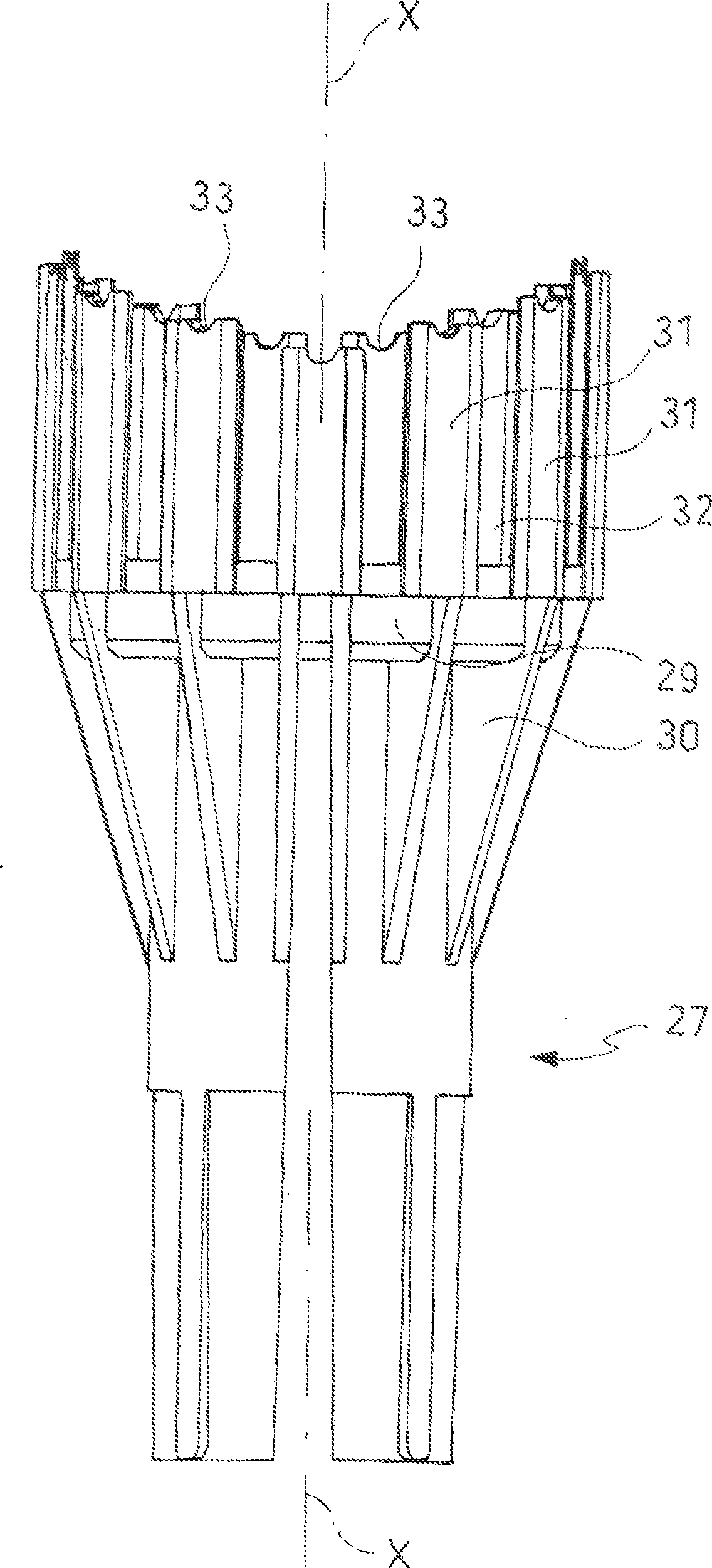 A surgical stapling instrument