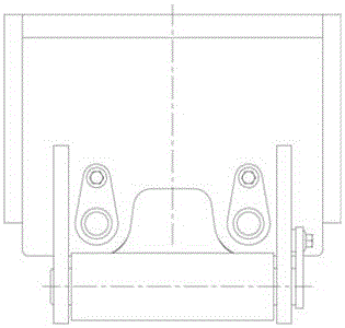 Skidder cable rack assembly